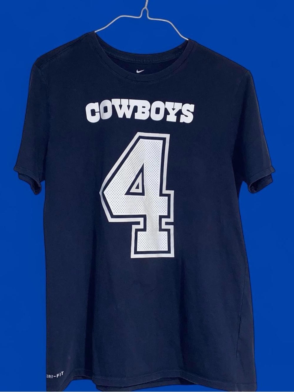 Nike NFL Dallas Cowboys Dak Prescott Dri-Fit T-Shirt